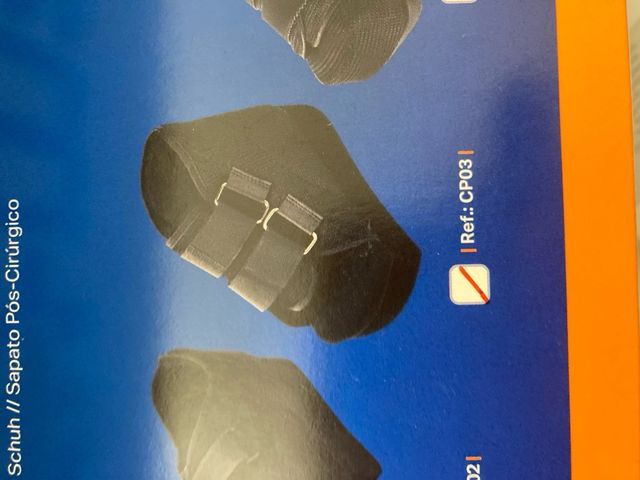 Suela  tacon para escayola