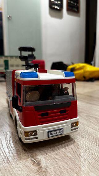 Camiones bomberos Playmobil