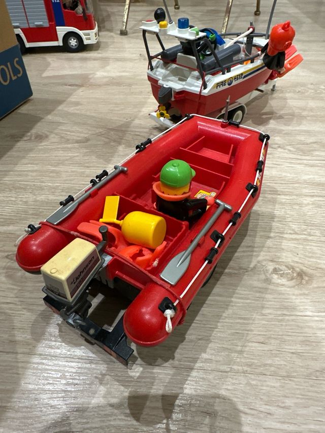 Camiones bomberos Playmobil