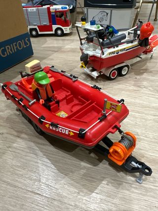 Camiones bomberos Playmobil