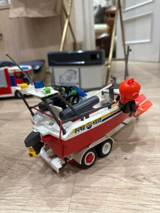 Camiones bomberos Playmobil