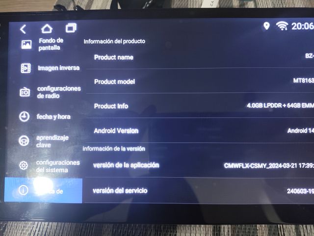 Radio android Junsun V1 pro 4/64 gb
