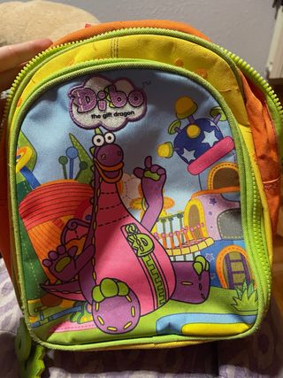 Mochila dinosaurio dibo
