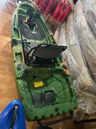 Kayak da pesca con pagaie da 250 cm