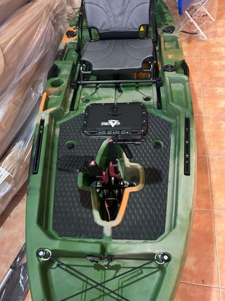Kayak da pesca con pagaie da 250 cm