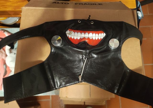 Maschera e benda occhio Ken kaneki Tokyo ghoul