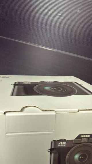 Cámara de fotos digital 4K 48MP