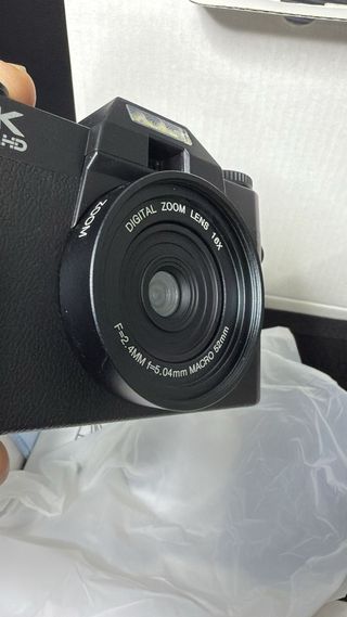 Cámara de fotos digital 4K 48MP