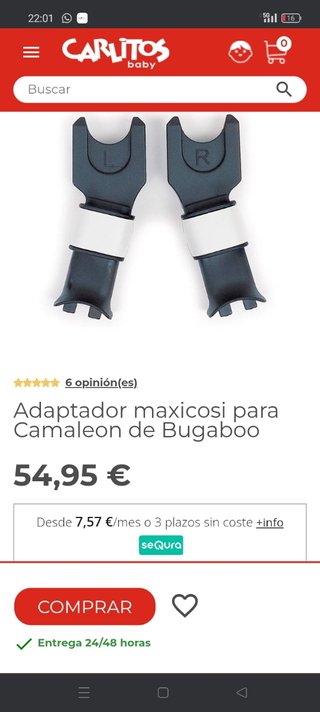 Adaptador Bugaboo