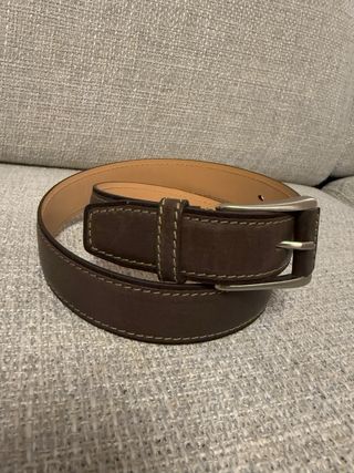 Cintura in cuoio 105 cm