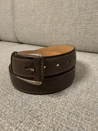 Cintura in cuoio 105 cm