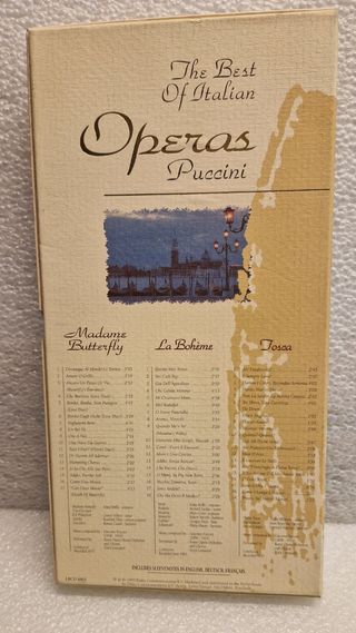 Puccini Il meglio delle Opere Italiane 3
