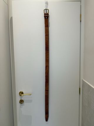 Cintura vero Coccodrillo 127 cm accorciabile