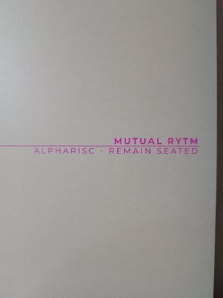 MAXVINILOS - Alpharisc – Remain Seated