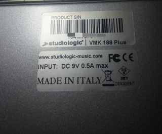 Teclado contrapesado 88 Studiologic  VMK 188 Plus