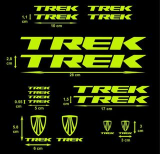 Pegatinas bicicleta trek