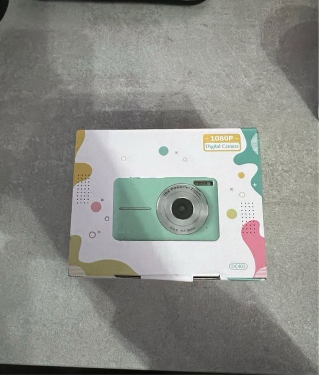 Fotocamera digitale 1080P 44MP FHD compatta nera