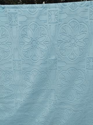 Colcha calada Vintage