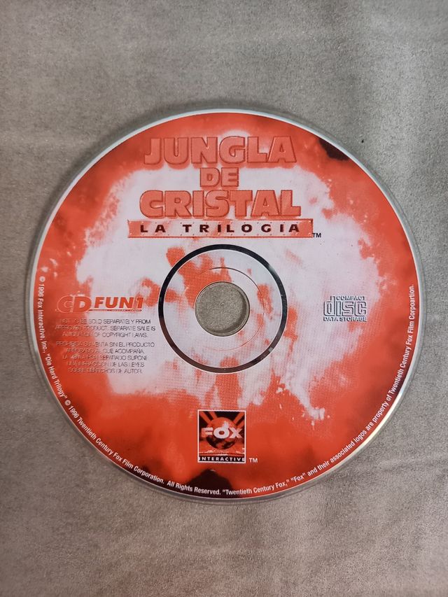 Juego PC Jungla de cristal La trilogia CD Fun 1