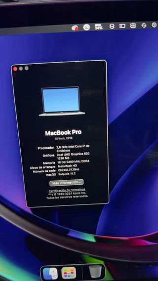 MacBook Pro 2019 Nuevo