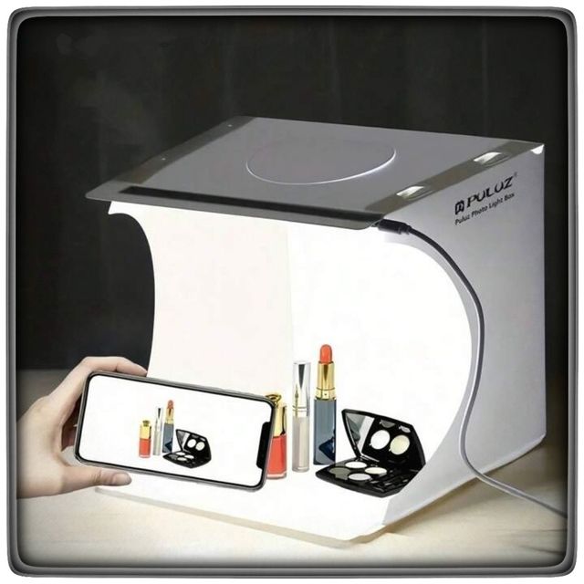 Mini kit de estudio fotográfico portátil