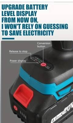 Pistola de Impacto a Batería 21V de 1/2"