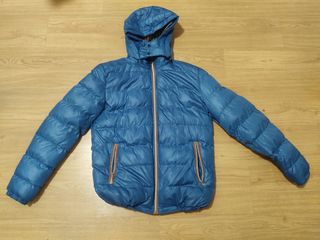 Plumas azul - Abrigo de invierno 