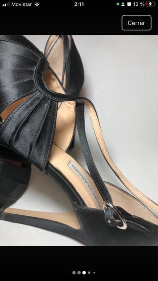 Zapatos de tacon negros