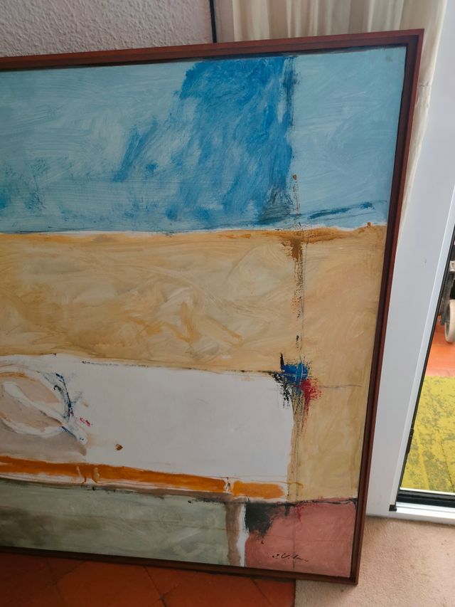 Cuadro al oleo firmado:J.Vila