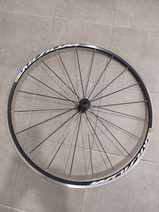 Rueda delantera bici carretera