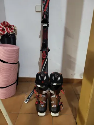 Equipo de esquí alpino