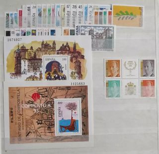 Año 1993 colección completa sellos y hojitas