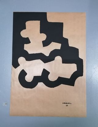 Chillida Cartel Serigrafia