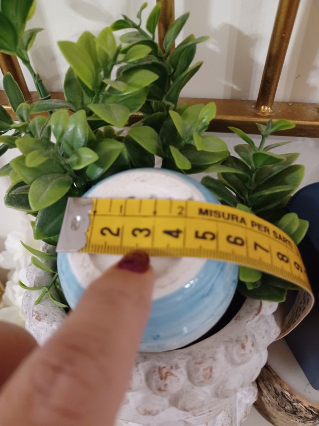 Decorazione uovo pasquale in ceramica