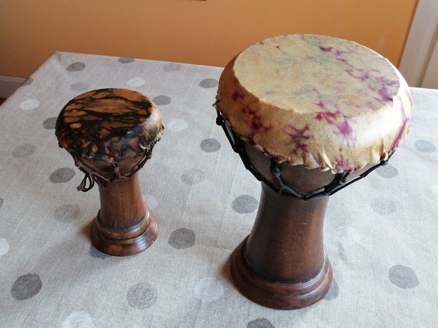 Djembe cerámica Marruecos