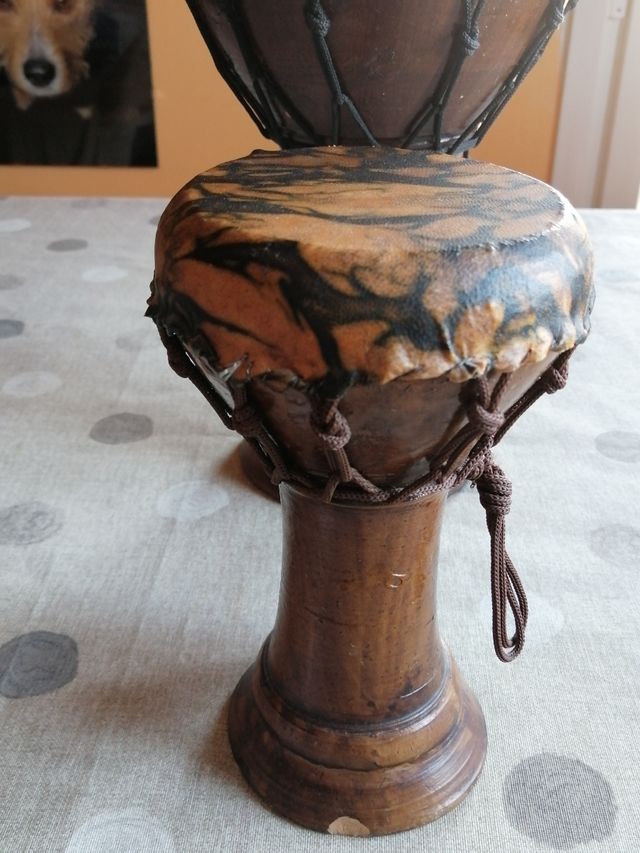 Djembe cerámica Marruecos