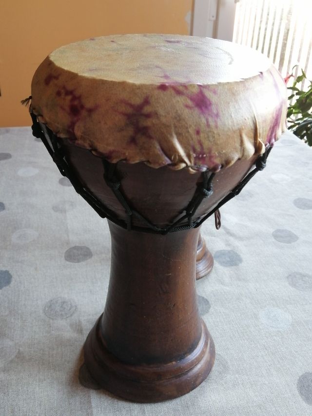Djembe cerámica Marruecos