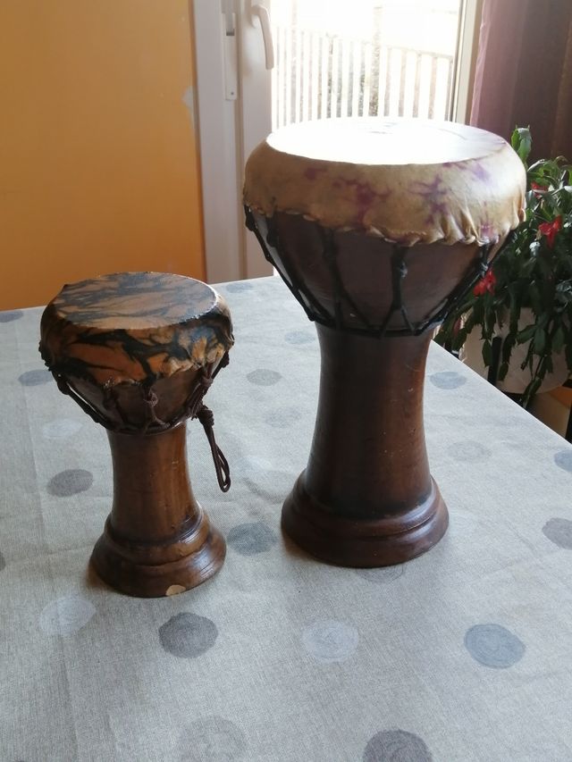 Djembe cerámica Marruecos