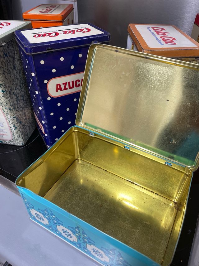 Coleccion cajas metal Colacao