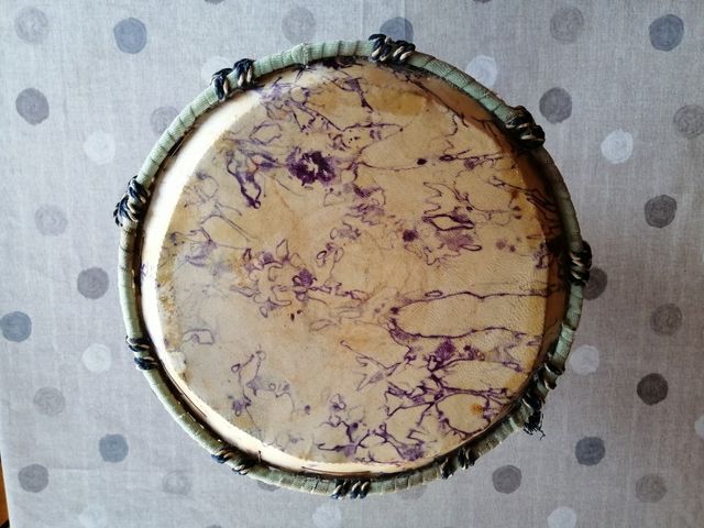 Tambor de mano africano