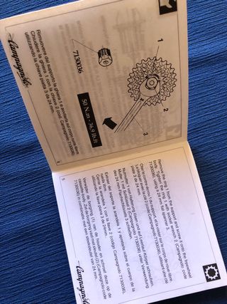 Catalogo Campagnolo componenti bicicletta