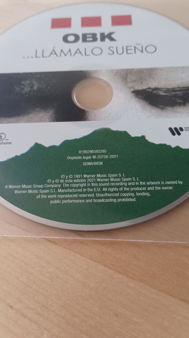 CD OBK llámalo sueño