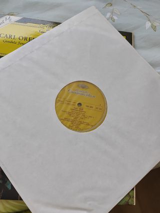 Disco vinilo Carl Orff