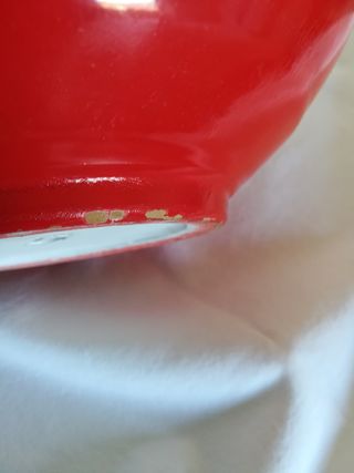 vaso terracotta, rosso