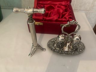 Antico set Sheffield AR sale e pepe