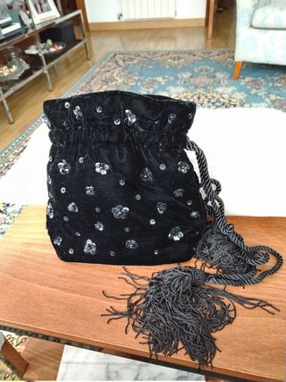 Bolso fiesta terciopelo 