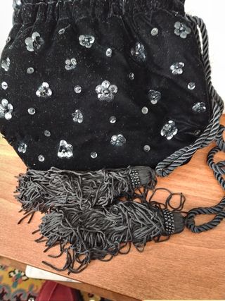 Bolso fiesta terciopelo 