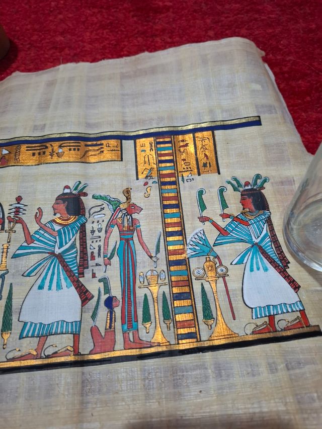 Papiro originale compreso di custodia