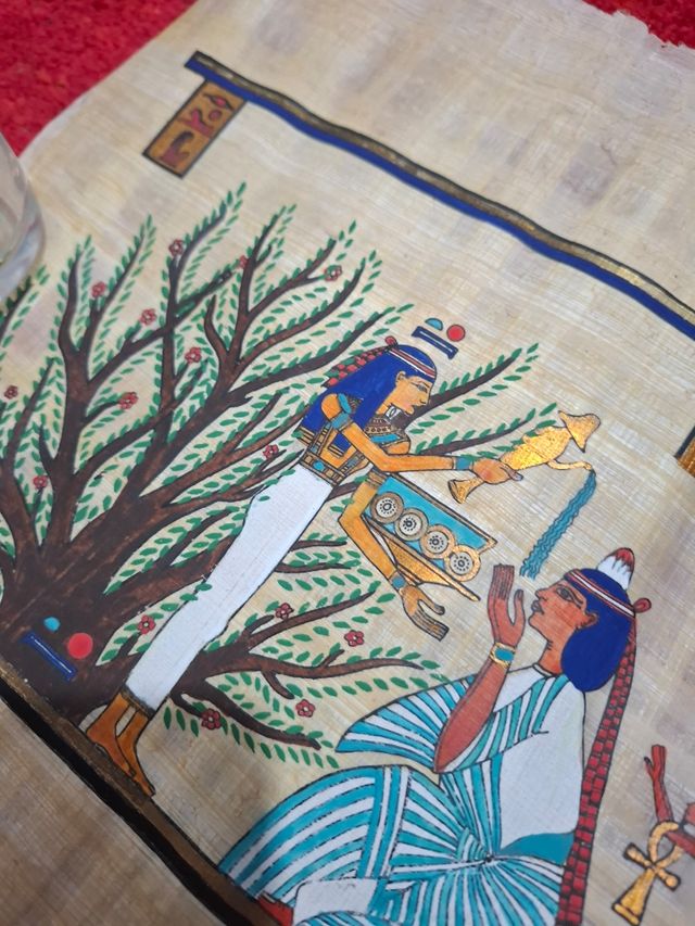 Papiro originale compreso di custodia