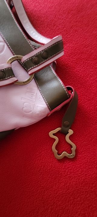 Bolso de hombro/ mano de Tous en piel.
